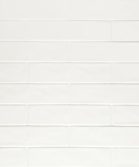Clara 2.75" x 11" Matte Porcelain Tile in White For Dining Area 100000799
