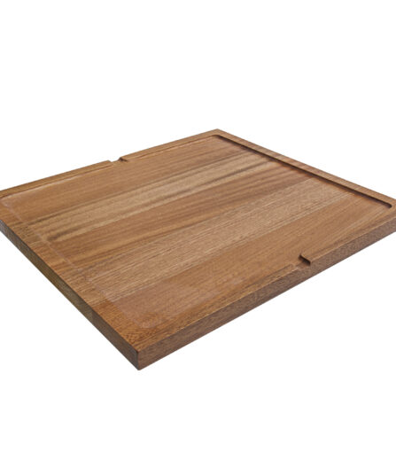 17 x 16 inch Solid Wood Dual-Tier Replacement Cutting Board for Workstation Sinks RVA1233