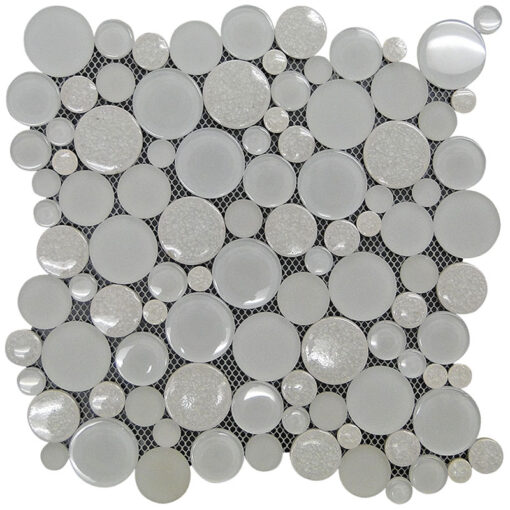 GLACIER CRACKLE Glossy| Matte Glass, Ceramics Tiles For Swimming Pool MOK-014