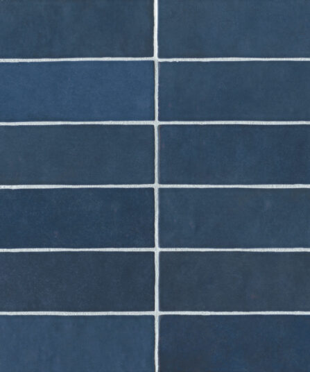 Cloe 2.5" x 8" Ceramic Tile in Blue For Kitchen DECCLOBLU28G