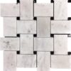 OLD TOWN NERO Polished Bianco Carrara, Eastern Black 2.1х3.1 Tiles For Comfort Room KB-B07