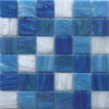 MIX48-BL593 Glossy Glass 2x2 Tiles For Living Room MIX48-BL593