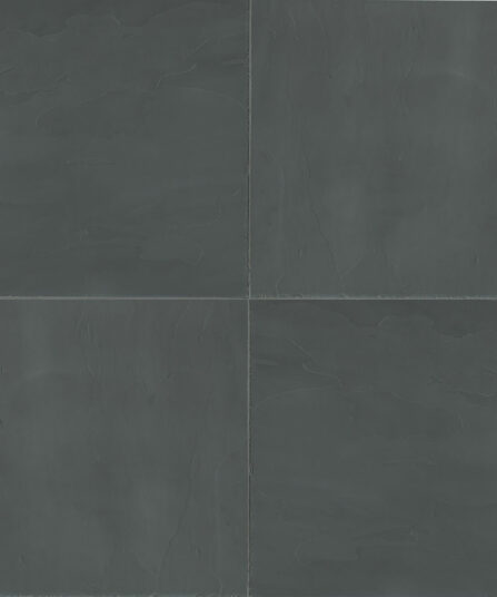Andra Black 12" x 12" Gauged Slate Tile For Kitchen SLTANDBLK1212G