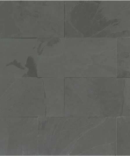 Black Pearl 12" x 24" Gauged Slate Tile For Living Room SLTBLKPRL1224G