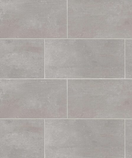 Simply Modern 12" x 24" Floor & Wall Tile in Grey For Dining Area STPSIMGR1224