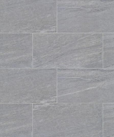 Urban 2.0 12" x 24" Floor & Wall Tile in Lava Grey For Bathroom STPURBLAV1224