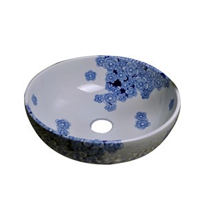 Ceramic wash basin-round shape For Bathroom GVB87024