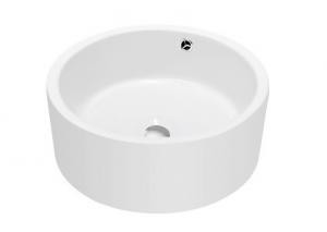 Counter Cylinder Ceramic Art Basin For Bathroom CASN134537