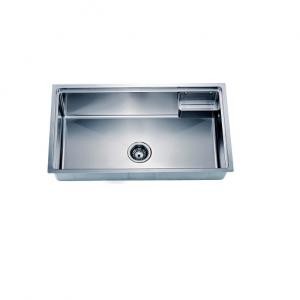 Undermount Small Radius Single Bowl 18 Gauge Size: 33-9 16" x 19-9 16" x 10" (outside) comes with Basket BK710 For Kitchen SRU311710