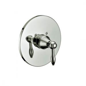 Pressure Balancing Shower Valve Trim Lever Handle Brushed Nickel For Bathroom D2221501BN