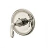 Shower valve trim with lever handle for pressure-balancing valve (requires valve) Chrome For Bathroom D2230501C