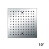 10" x 10" Square Rainhead Chrome For Bathroom HSS0390100-10