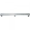 Shower linear drain--14G 304type stainless steel polished satin finish: 36"Lx3"Wx3-1 8"D For Bathroom LTS360304