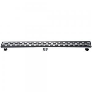 Shower linear drain---14G 304type stainless steel polished satin finish: 36"Lx3"Wx3-1 8"D For Bathroom LRO360304