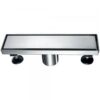 Shower linear drain--18G 304type stainless steel polished satin finish: 12"Lx3"Wx3-1 8"D For Bathroom LVA120304