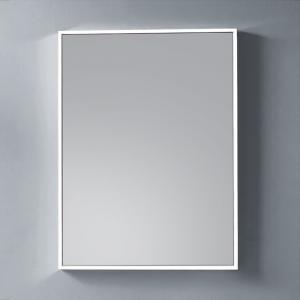 LED Back Light Mirror wall hang with high gloss aluminum frame and IR Sensor; Overall Size:23-5 8"W x 1-3 16"W x 31-1 2"H For Bathroom DLEDL03B