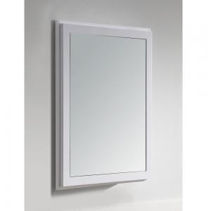 Solid wood frame with plywood interior MDF medicine mirror cabinet pure white finished: 24"Wx5-1 8"Dx30"H For Bathroom AMJWMC240530