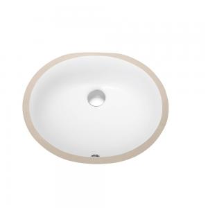 Counter Oval Ceramic Basin For Bathroom CUSN007A00