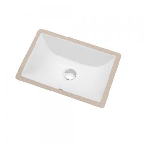 Counter Rectangle Ceramic Basin For Bathroom CUSN015000